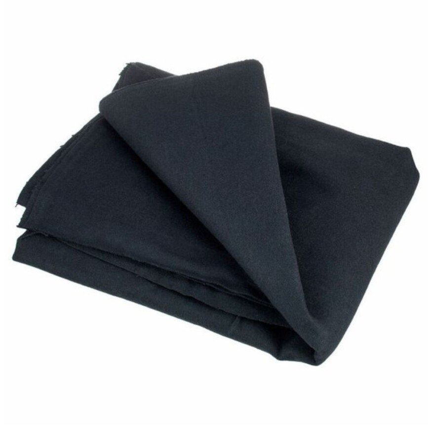 Cortinas Backdrops preta 5m x 9m anti fogo Stair Ville Euro 320g m2